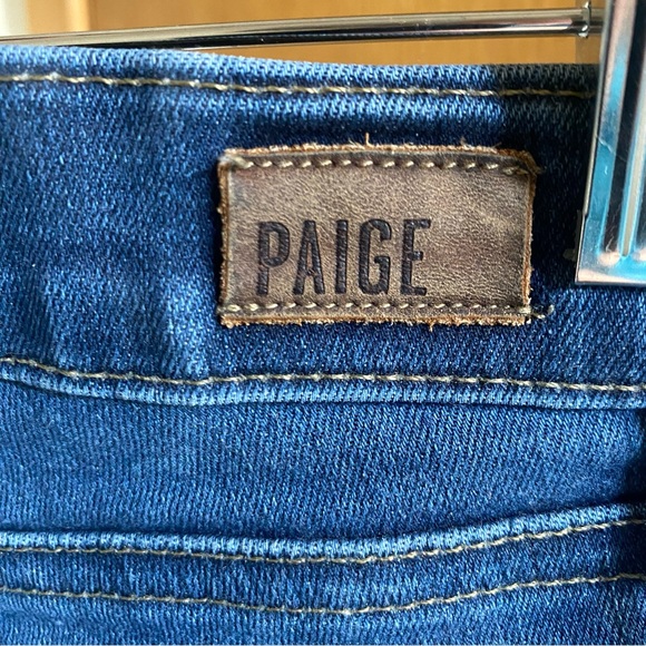 PAIGE DENIM CO. • Verdugo Ankle Jeans - Blue Denim - Size 27 - Picture 6 of 16
